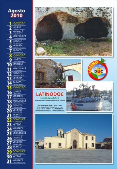 Calendario 2010